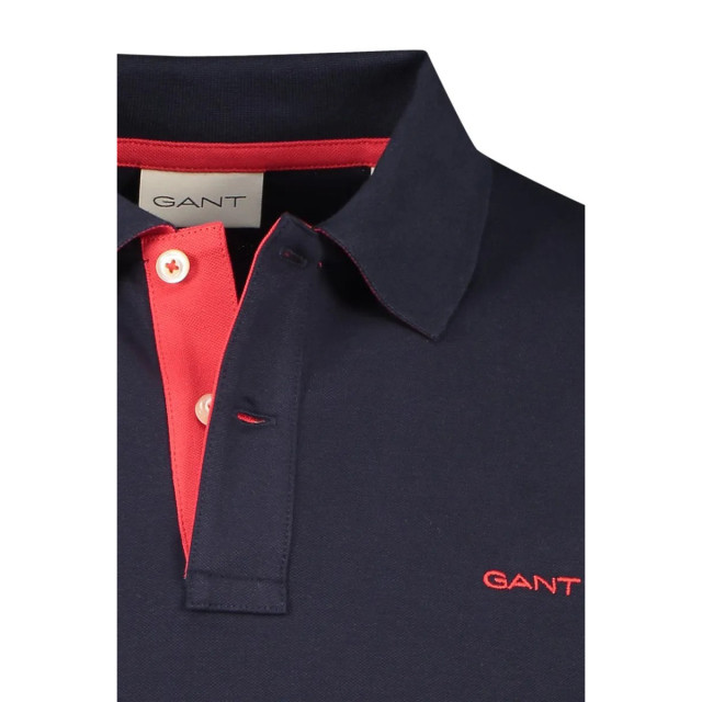 Gant Regular fit contrast pique rugger polo 2062026-433-5XL large