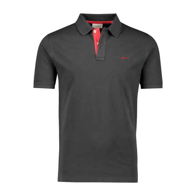 Gant Regular fit contrast pique rugger polo 2062026-095-L large