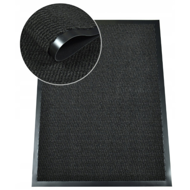 Muratap Deurmat binnen & buiten anti-slip zwart- 40x60 cm 2948043 large