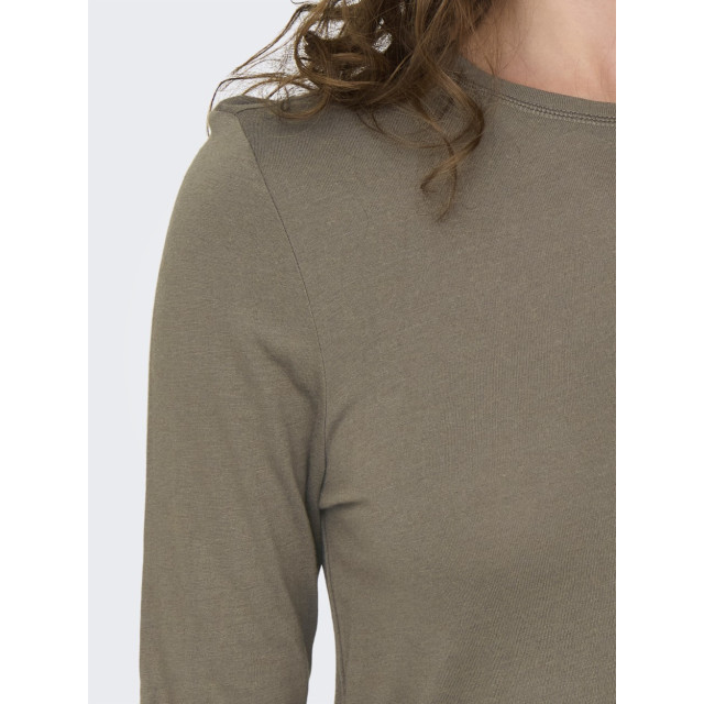 Jacqueline de Yong Jdysuma wool ls o neck top jrs noo taupe 4329.77.0006 large