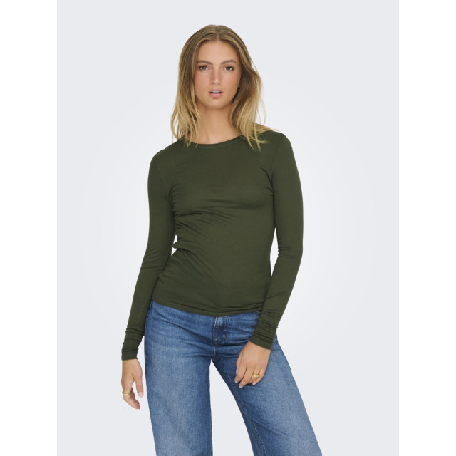 Jacqueline de Yong Jdysuma wool ls o neck top jrs noo donker 4329.27.0011 large