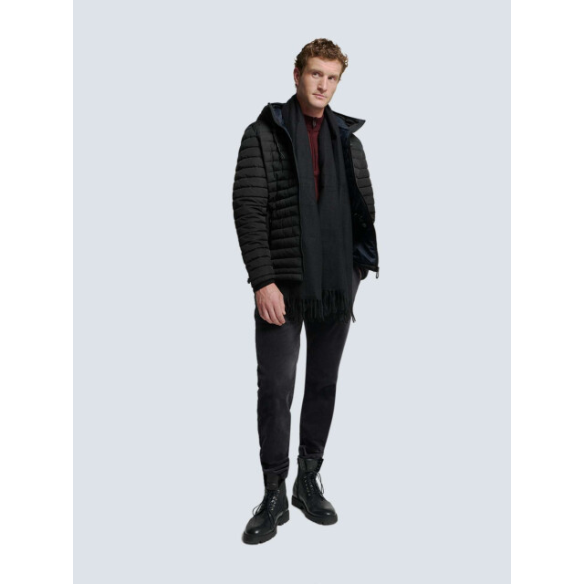 No Excess Jacket hooded short fit padded black 25630805-020 large