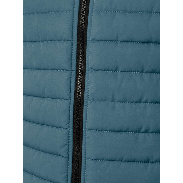 No Excess Jacket hooded short fit padded shadow blue 25630805-132 large