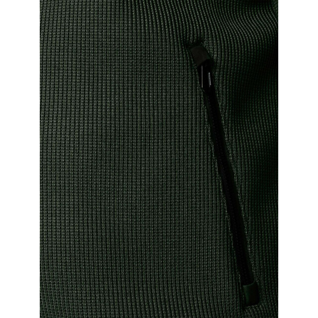 No Excess Jacket hooded short fit knitted dark moss 25630806-186 large