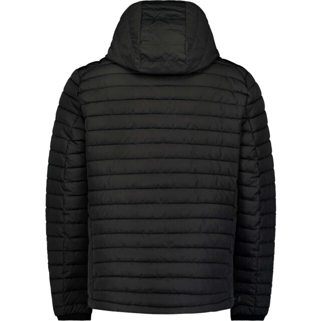 No Excess Jacket hooded short fit padded black 25630805-020 large