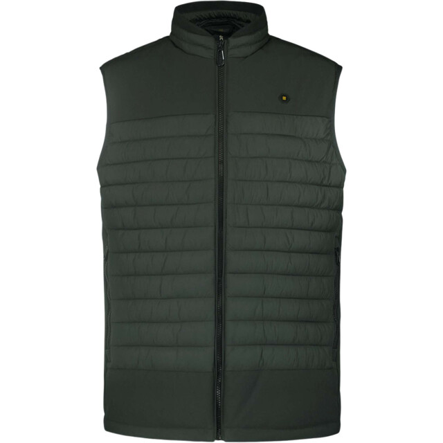 No Excess Bodywarmer padded dark moss 25630723-186 large