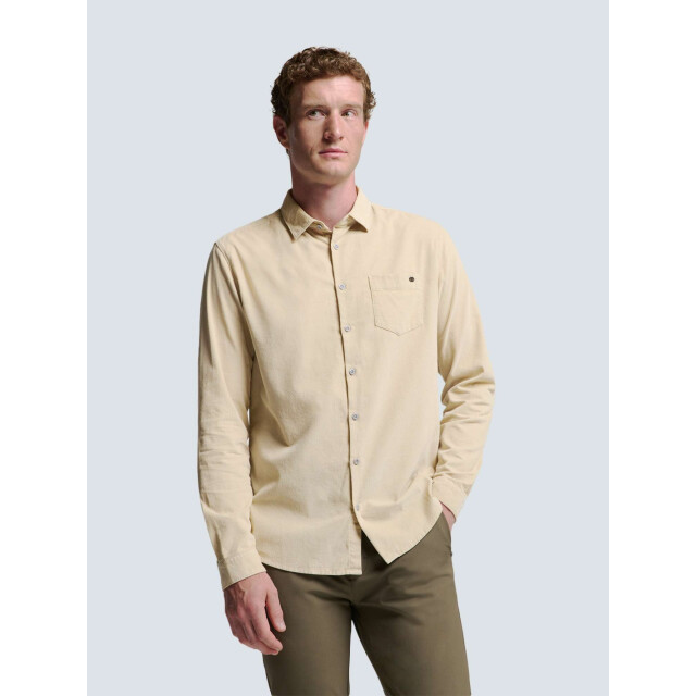 No Excess Shirt corduroy solid cement 25410701-122 large