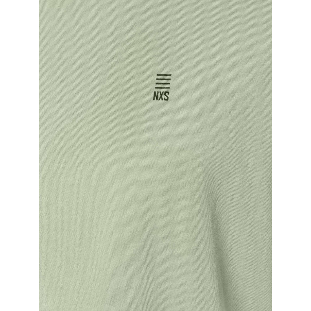 No Excess T-shirt crewneck solid basic smoke 25340701-049 large