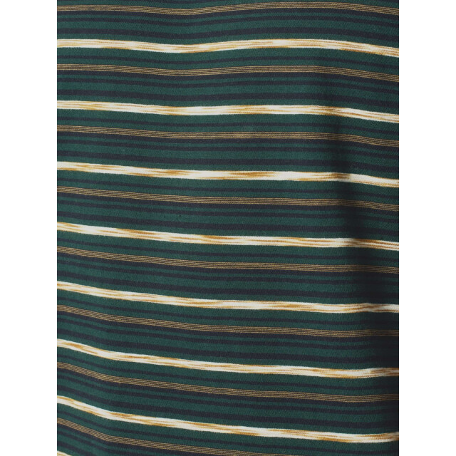 No Excess T-shirt crewneck multi coloured str dark green 25350731-052 large
