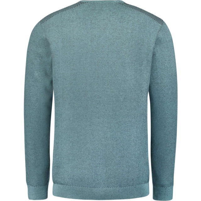 No Excess Pullover crewneck 2 coloured jacqua cloud 25230821SN-130 large