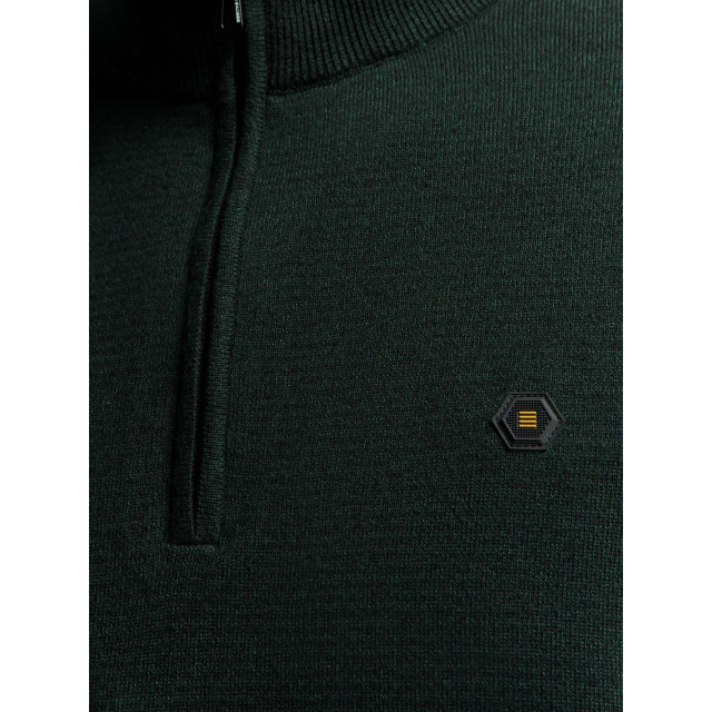 No Excess Pullover half zip 2 coloured melang dark green 25210885SN-052 large