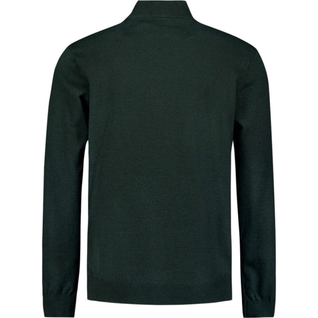 No Excess Pullover half zip 2 coloured melang dark green 25210885SN-052 large