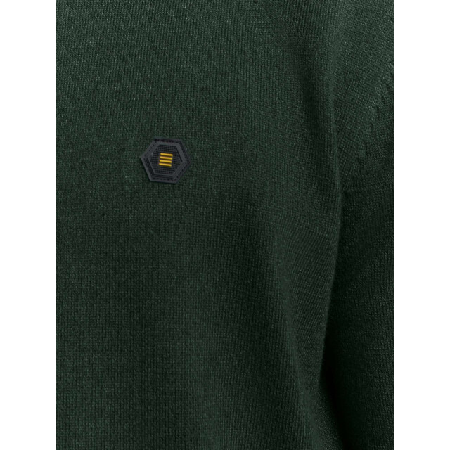 No Excess Pullover crewneck 2 coloured melang dark green 25210880SN-052 large