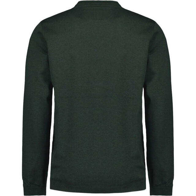 No Excess Pullover crewneck 2 coloured melang dark green 25210880SN-052 large
