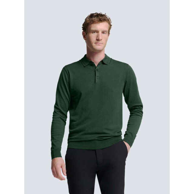 No Excess Pullover polo dark green 25210876-052 large