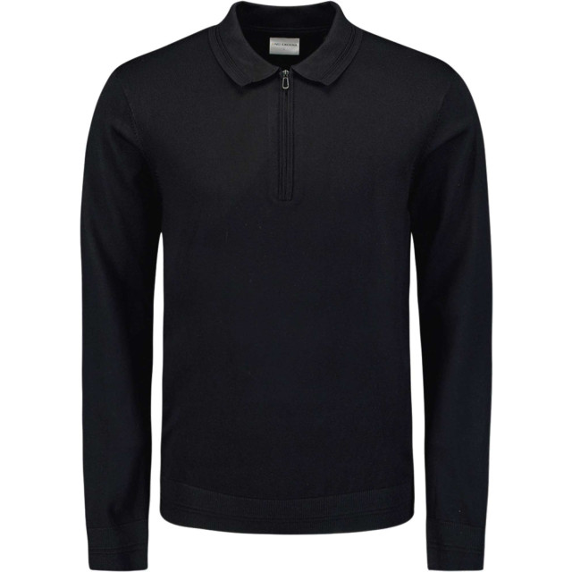 No Excess Pullover polo half zip black 25210846-020 large