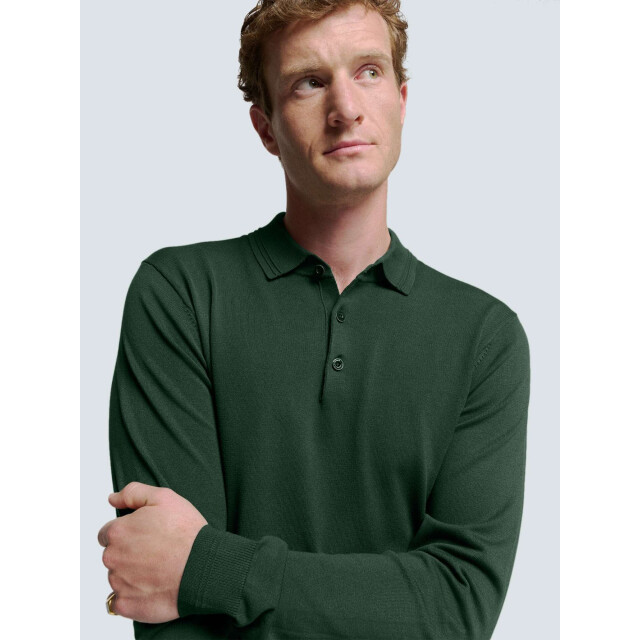 No Excess Pullover polo dark green 25210876-052 large