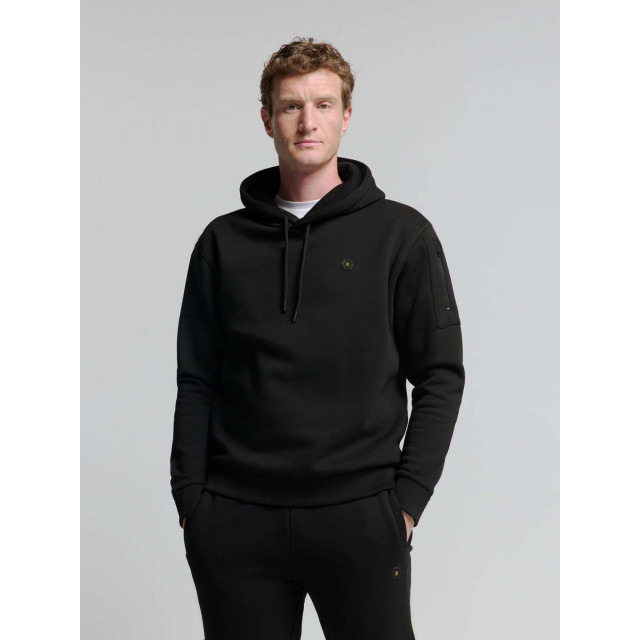 No Excess Sweater hooded black 25130951-020 large