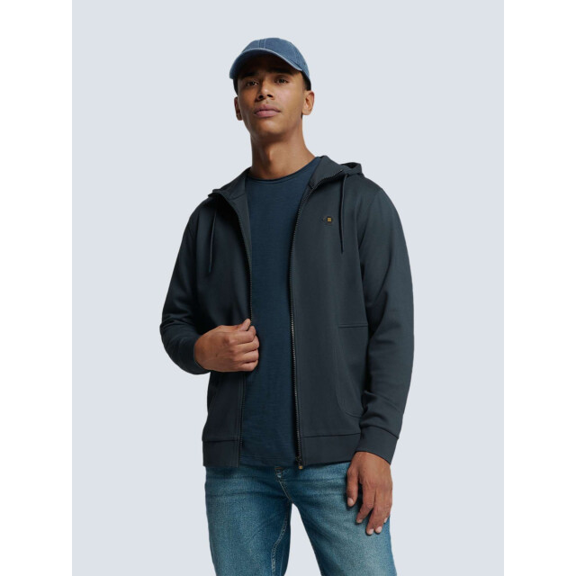 No Excess Sweater full zipper hooded night 25100803-078 large