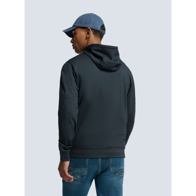 No Excess Sweater full zipper hooded night 25100803-078 large