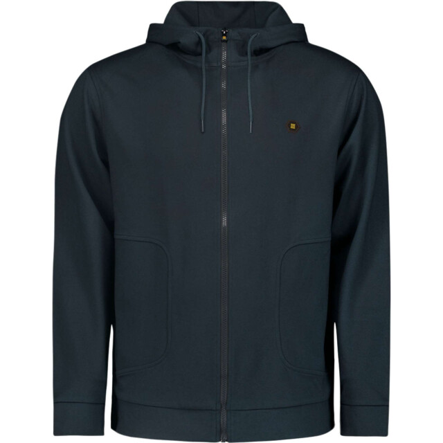 No Excess Sweater full zipper hooded night 25100803-078 large