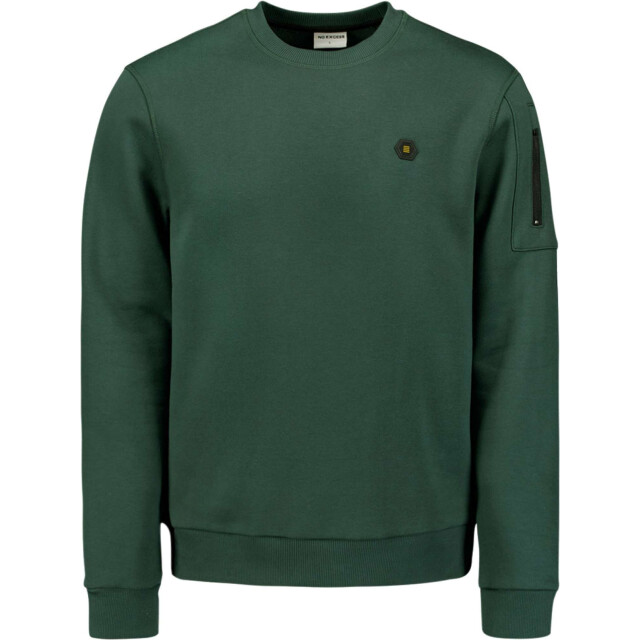 No Excess Sweater crewneck dark green 25130850-052 large