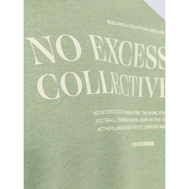 No Excess Sweater crewneck melange smoke 25100811-049 large