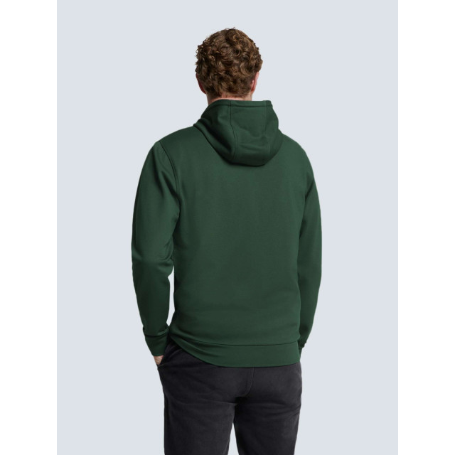 No Excess Sweater full zipper hooded dark green 25100803-052 large