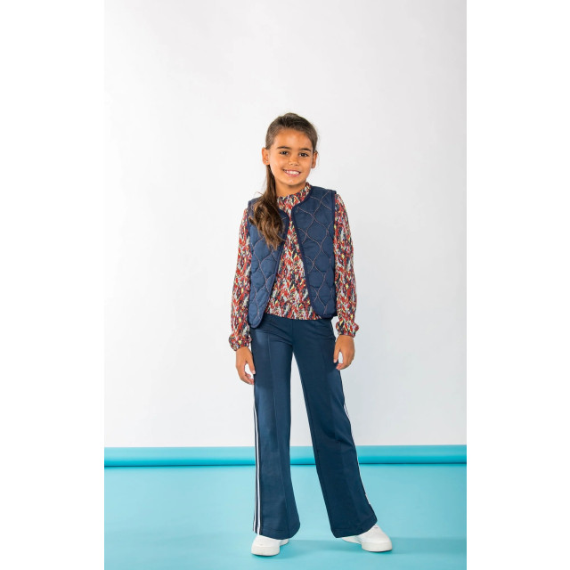 B.Nosy Meisjes broek poppy navy Y409-5621-151 large