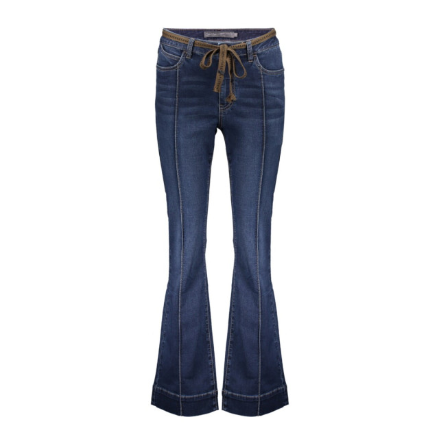 Geisha Jeans flared 41522-10 denim 41522-10 blue denim large