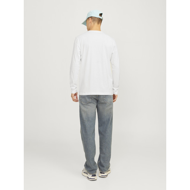 Jack & Jones Jjalvis tee ls crew neck 12259735 large