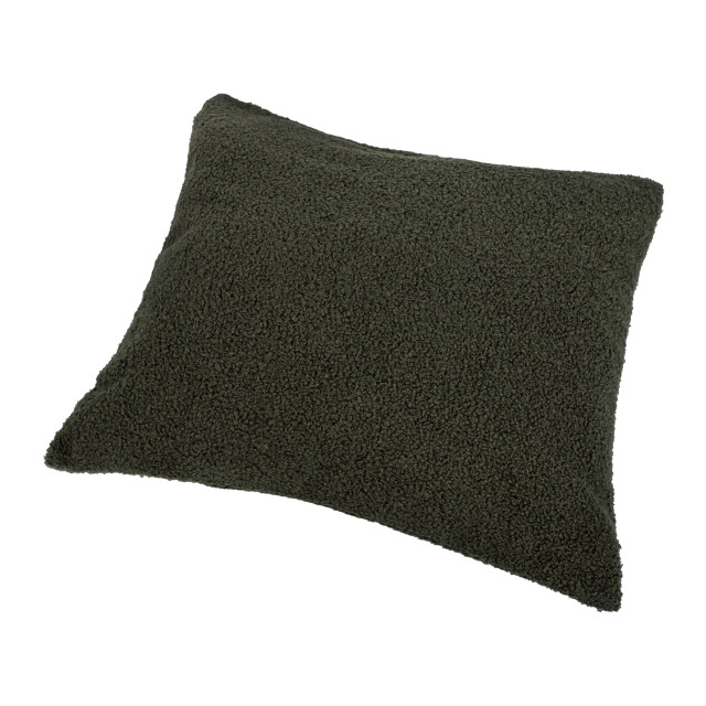 QUVIO Sierkussenhoes teddy 45x45cm – donker groen 2959219 large