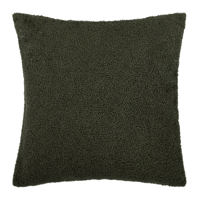 QUVIO Sierkussenhoes teddy 45x45cm – donker groen 2959219 large