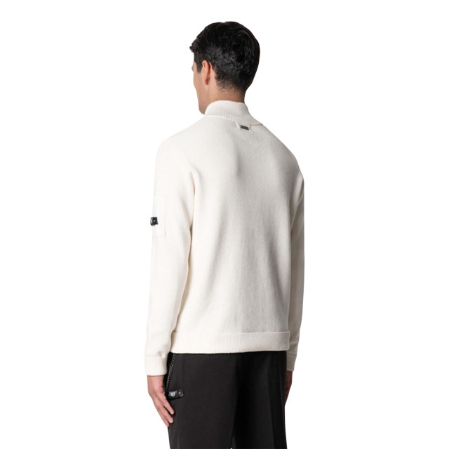 Quotrell D'azur knitted halfzip d-azur-knitted-halfzip-00058274-creme large