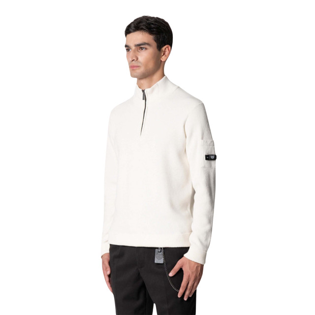 Quotrell D'azur knitted halfzip d-azur-knitted-halfzip-00058274-creme large