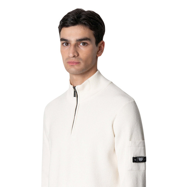 Quotrell D'azur knitted halfzip d-azur-knitted-halfzip-00058274-creme large