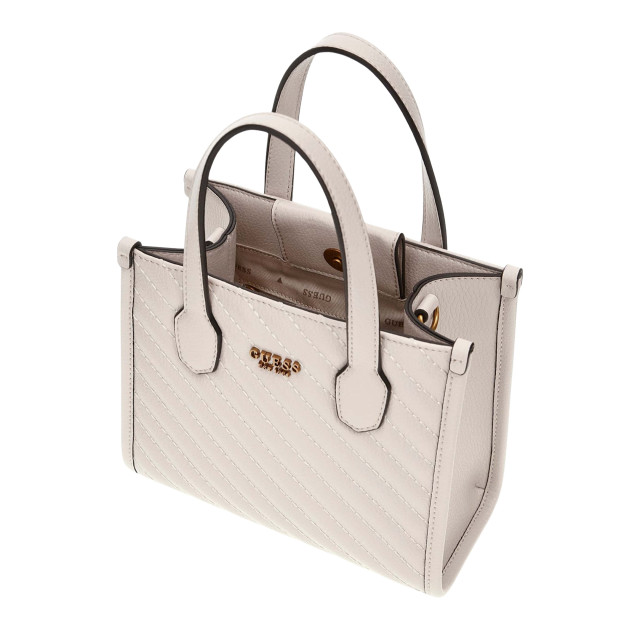 Guess Silvana 2 comp mini tote silvana-2-comp-mini-tote-00057472-offwhite large