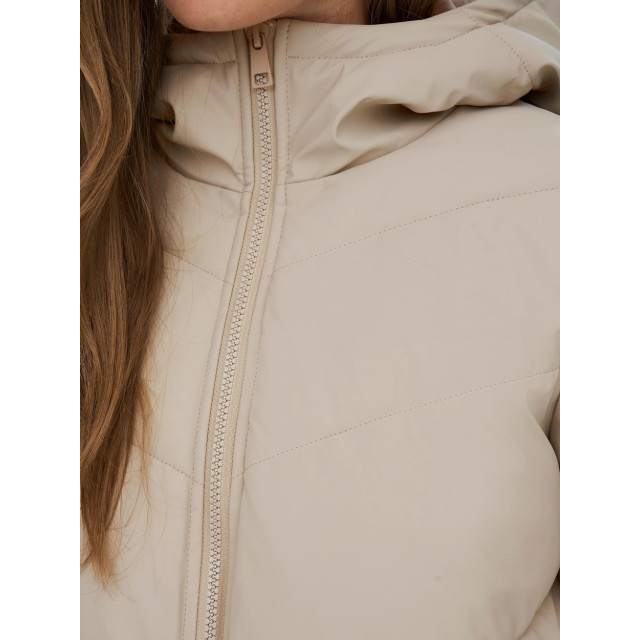 Jacqueline de Yong Jdyulrikka water repellent puffa ot taupe 4509.77.0009 large