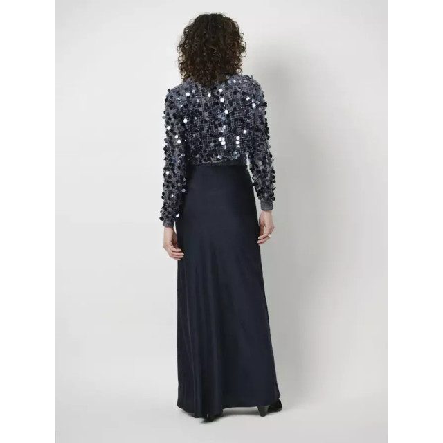 Dante 6 D6 ywa creased satin maxi skirt D6 Ywa Creased Satin Maxi Skirt/569 Nocturnal Blue large