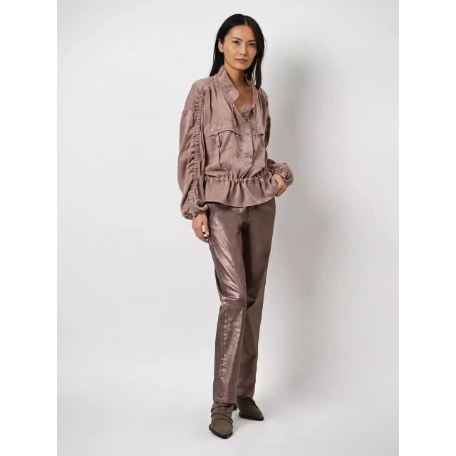 Dante 6 D6 bella metallic denim pants D6 Bella Metallic Denim Pants/441 Redwood Clay large