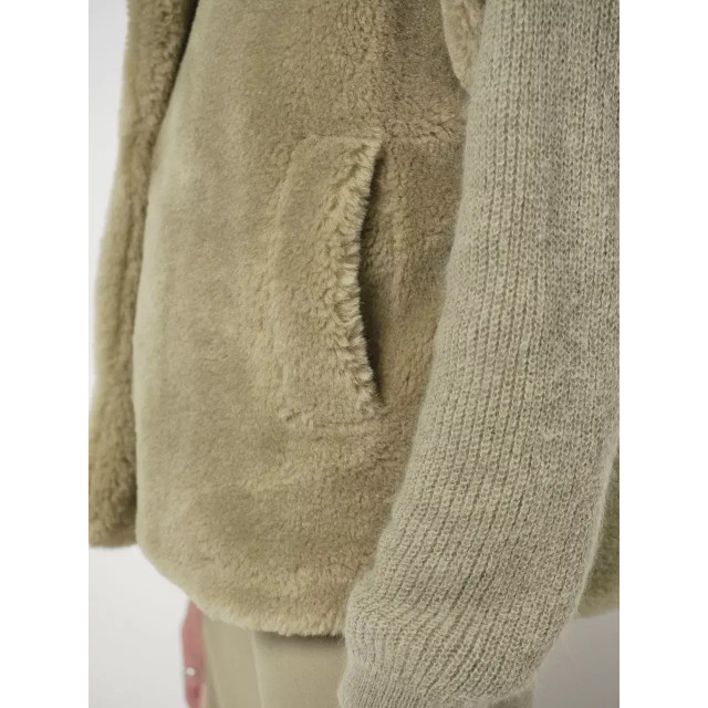 Dante 6 D6 cheedo faux fur waistcoat D6 Cheedo Faux Fur Waistcoat/624 Swamp Green large