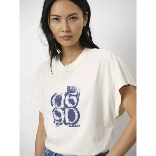 Dante 6 D6 tyro monogram tee D6 Tyro Monogram Tee/175 Butter Cream large