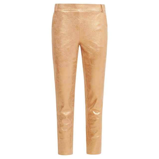 Smashed Lemon 24734 goud suedine broek 24734-025-XXL large