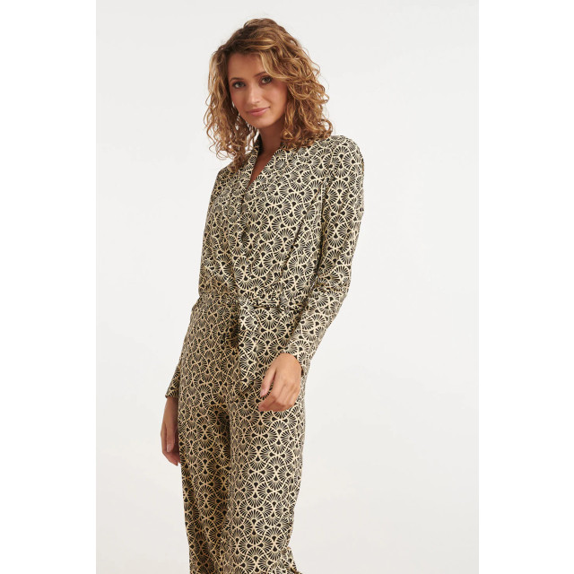 Smashed Lemon 24735 grafisch bloemenprint travel jumpsuit 24735-010-999 large