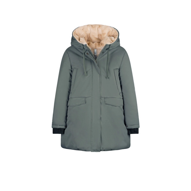 NoBell Meisjes winterjas lang met capuchon belvine rosemary Q407-3203-324 large