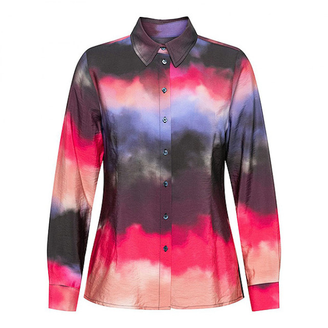 &Co Woman &co women blouse annick watercolor pink multi Annick watercolor - Pink multi large