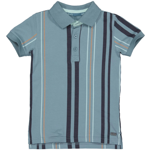 Quapi Jongens polo t-shirt qthies aop mist stripe 142324311 large