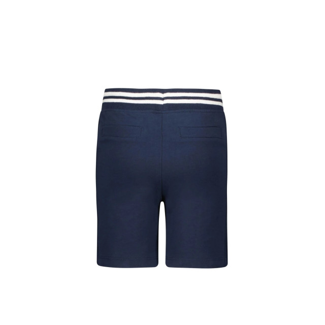 B.Nosy Jongens korte joggingbroek met gestreepte tailleband navy 141578089 large