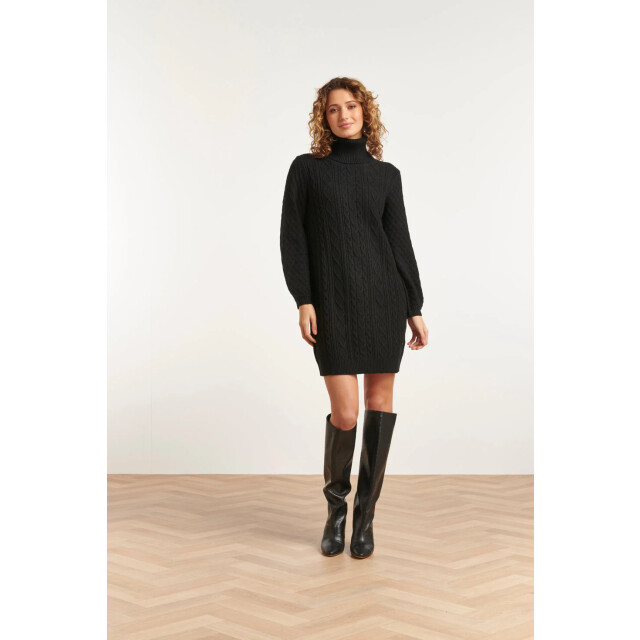 Smashed Lemon 23603 oversized coltrui jurk met pofmouwenkrachtig | 23603-999-XXL large