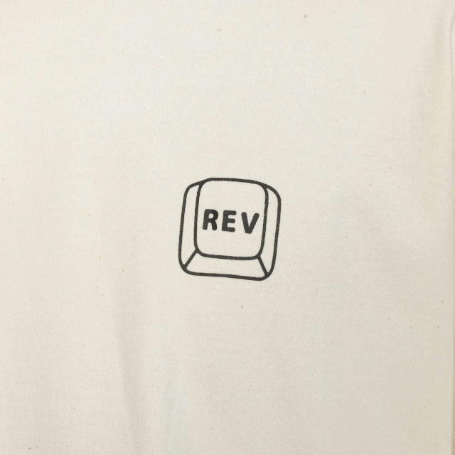 Revolution Printed t-shirt offwhite 1375-ESC-OFFWHITE large